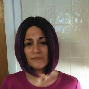 Slay Sister Wig Purple ombre